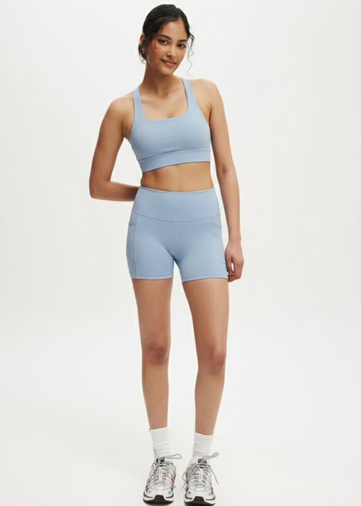Sportswear With Pocketed Set