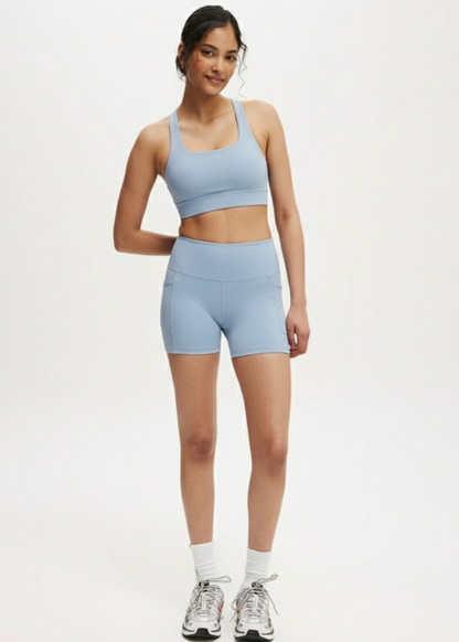 Sportswear With Pocketed Set